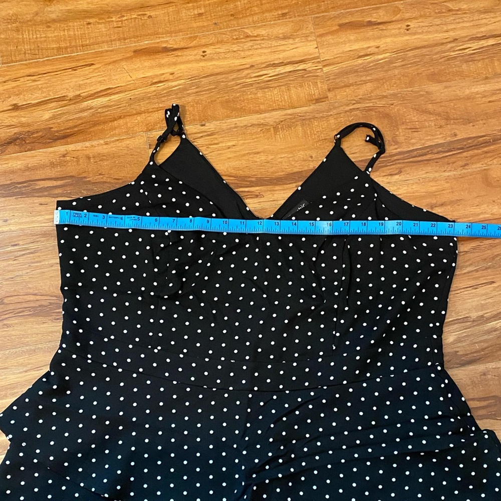 City Chic polka dot layered dress Size L/20 - Picture 5 of 12